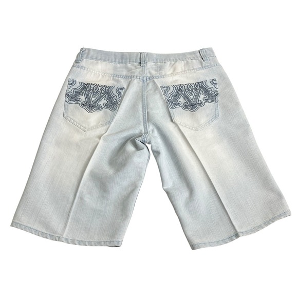 Avirex Other - Y2K Avirex Shorts Mens 36 Denim Jorts Embroidered Streetwear Skater Baggy